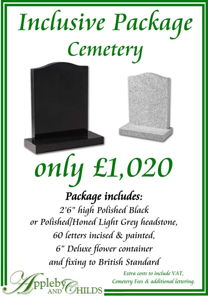 Appleby & Childs Yeovil, Cemetery Package