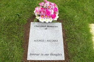 Bath & Wells Churchyard Cremation Tablet Memorials - Appleby & Childs
