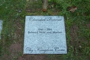 Bath & Wells Churchyard Cremation Tablet Memorials - Appleby & Childs