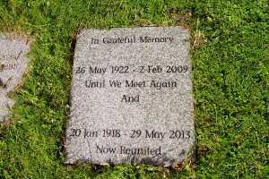Exeter & Salisbury Dioceses Churchyard Cremation Tablet Memorials - Appleby & Childs