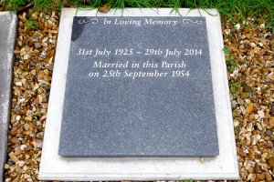 Exeter & Salisbury Dioceses Churchyard Cremation Tablet Memorials - Appleby & Childs